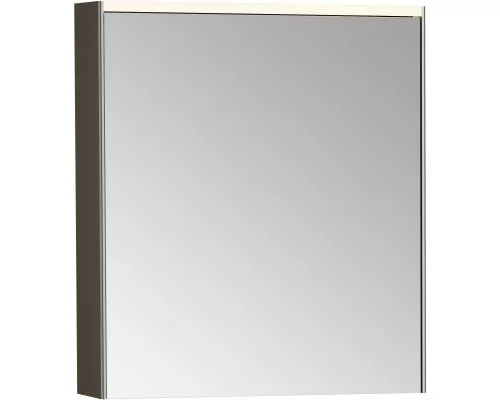 Заказать Зеркальный шкаф 62х69,5 см антрацит глянец R Vitra Mirrors 66910 в магазине сантехники Santeh-Crystal.ru