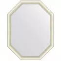 Зеркало 71х91 см белый с серебром Evoform Octagon BY 7436