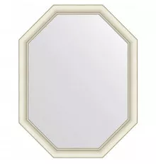Зеркало 71х91 см белый с серебром Evoform Octagon BY 7436