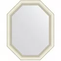 Зеркало 56х71 см белый с серебром Evoform Octagon BY 7434