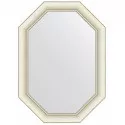 Зеркало 51х71 см белый с серебром Evoform Octagon BY 7433