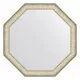 Заказать Зеркало 60х60 см брашированное серебро Evoform Octagon BY 7422 в магазине сантехники Santeh-Crystal.ru