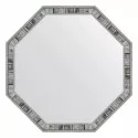 Зеркало 69х69 см состаренное дерево Evoform Octagon BY 7414