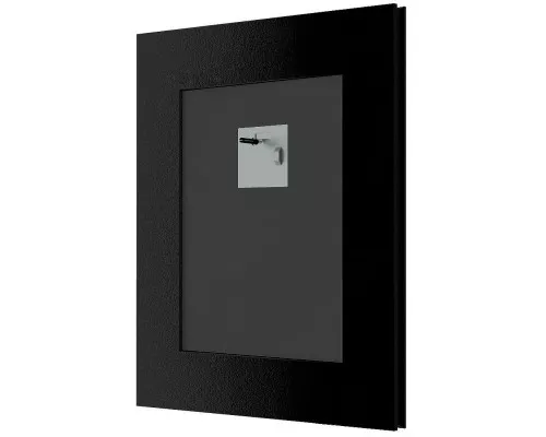 Приобрести Зеркало 44х54 см белая кожа с хромом Evoform Exclusive BY 7448 в магазине сантехники Santeh-Crystal.ru