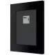 Приобрести Зеркало 44х54 см белая кожа с хромом Evoform Exclusive BY 7448 в магазине сантехники Santeh-Crystal.ru