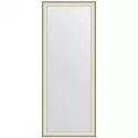 Зеркало напольное 79х200 см белая кожа с хромом Evoform Definite floor BY 6041