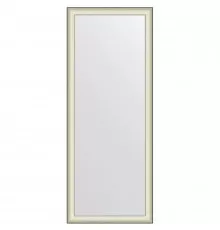 Зеркало напольное 79х200 см белая кожа с хромом Evoform Definite floor BY 6041