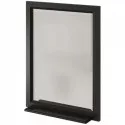 Зеркало 62,5х81,4 см черный матовый Caprigo Jardin 10430-B032