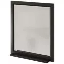 Зеркало 72,5х81,4 см черный матовый Caprigo Jardin 10431-B032