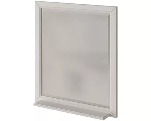 Заказать Зеркало 72,5х81,4 см белый матовый Caprigo Jardin 10431-B031G в магазине сантехники Santeh-Crystal.ru