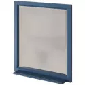 Зеркало 72,5х81,4 см синий матовый Caprigo Jardin 10431-B036