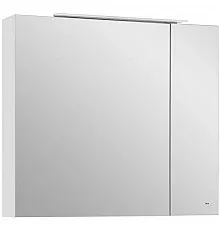 Зеркальный шкаф 80х70 см белый глянец Roca Oleta A857647806