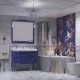 Заказать Зеркало 101х102,6 см сапфир Opadiris Валери в магазине сантехники Santeh-Crystal.ru