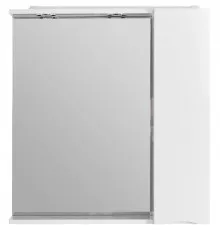 Зеркальный шкаф 60х75 см Bianco Lucido BelBagno Marino MARINO-SPC-600/750-1A-BL-P-R