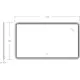 Приобрести Зеркало 140х80см Cezares Duet CZR-SPC-DUET-1400-800-LED-TCH в магазине сантехники Santeh-Crystal.ru