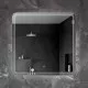 Купить Зеркало 80х80см Cezares Duet CZR-SPC-DUET-800-800-LED-TCH в магазине сантехники Santeh-Crystal.ru
