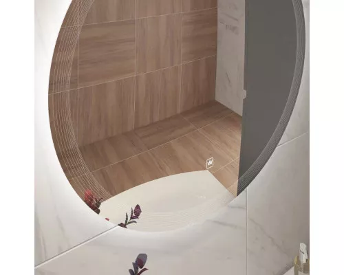 Купить Зеркало 70х70 см Cezares Eco CZR-SPC-ECO-700-LED-TCH в магазине сантехники Santeh-Crystal.ru
