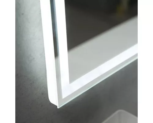 Приобрести Зеркало 60х80 см BelBagno SPC-GRT-600-800-LED-BTN в магазине сантехники Santeh-Crystal.ru