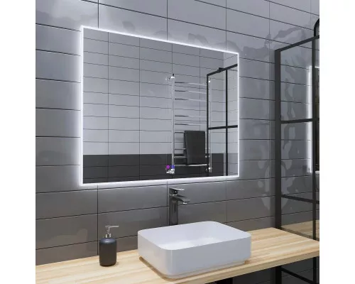 Заказать Зеркало 100х80 см Grossman Pragma 1810080 в магазине сантехники Santeh-Crystal.ru