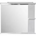 Зеркало 80х72,8 см белое дерево R ASB-Mebel Орхидея