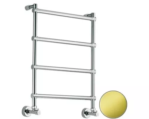 Заказать Полотенцесушитель водяной Margaroli Sole 442/470 золото в магазине сантехники Santeh-Crystal.ru