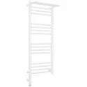 Полотенцесушитель электрический 1000х400 белый матовый МЭМ левый Сунержа Богема с полкой 3.0 30-5806-1040