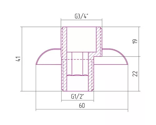 Заказать Отражатель с эксцентриком Сунержа 00-1508-0000 в магазине сантехники Santeh-Crystal.ru