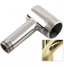 Уголок переходной 1" нар.р. - 1/2" нар.р. шампань Сунержа 020-1506-0112