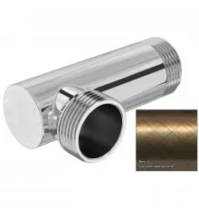 Уголок переходной 1" нар.р. - 1" нар.р. состаренная бронза Сунержа 05-1506-1010