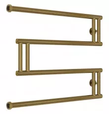 Полотенцесушитель водяной 500x650 состаренная бронза Сунержа High-Tech+ model "M" 05-4050-5065