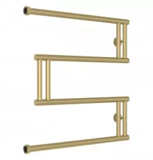 Полотенцесушитель водяной 600x600 шампань матовая Сунержа High-Tech+ model "M" 022-4050-6060