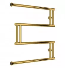 Полотенцесушитель водяной 600x600 золотой Сунержа High-Tech+ model "M" 03-4050-6060