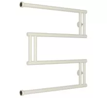 Полотенцесушитель водяной 600x600 античное белое золото Сунержа High-Tech+ model "M" 10-4050-6060