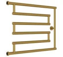 Полотенцесушитель водяной 500x650 золотой матовый Сунержа High-Tech+ model "L" 032-4052-5065