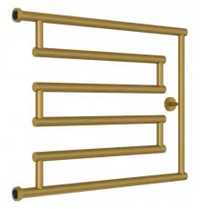 Полотенцесушитель водяной 500x650 золотой матовый Сунержа High-Tech+ model "L" 032-4052-5065