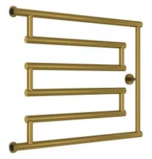 Полотенцесушитель водяной 500x650 состаренная латунь Сунержа High-Tech+ model "L" 051-4052-5065