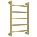 Полотенцесушитель водяной 600х400 золотой матовый Сунержа Галант+ 032-0200-6040