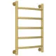 Приобрести Полотенцесушитель водяной 600х400 золотой матовый Сунержа Галант+ 032-0200-6040 в магазине сантехники Santeh-Crystal.ru