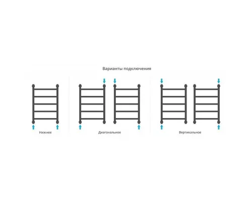 Приобрести Полотенцесушитель водяной 600х400 золотой матовый Сунержа Галант+ 032-0200-6040 в магазине сантехники Santeh-Crystal.ru