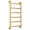 Полотенцесушитель водяной 800х400 золотой матовый Сунержа Галант+ 032-0200-8040