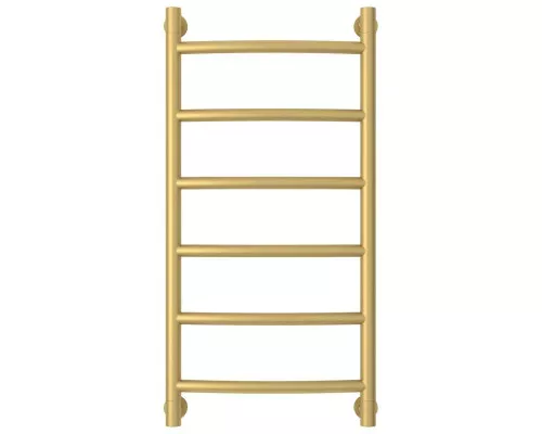 Купить Полотенцесушитель водяной 800х400 золотой матовый Сунержа Галант+ 032-0200-8040 в магазине сантехники Santeh-Crystal.ru