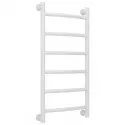 Полотенцесушитель водяной 800х400 белый глянец Сунержа Галант+ 12-0200-8040