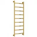 Полотенцесушитель водяной 1200х400 золотой Сунержа Галант+ 03-0200-1240