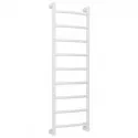 Полотенцесушитель водяной 1200х400 белый глянец Сунержа Галант+ 12-0200-1240