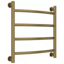 Полотенцесушитель водяной 500х500 состаренная бронза Сунержа Галант+ 05-0200-5050