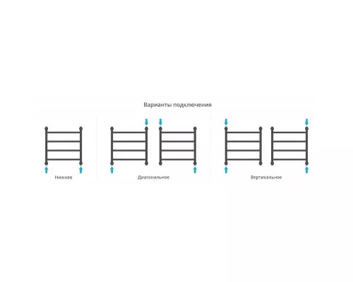 Заказать Полотенцесушитель водяной 500х500 состаренная бронза Сунержа Галант+ 05-0200-5050 в магазине сантехники Santeh-Crystal.ru