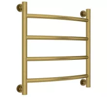 Полотенцесушитель водяной 500х500 состаренная латунь Сунержа Галант+ 051-0200-5050