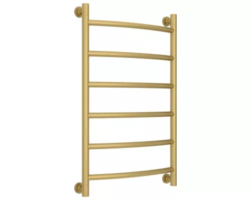Купить Полотенцесушитель водяной 800х500 золотой матовый Сунержа Галант+ 032-0200-8050 в магазине сантехники Santeh-Crystal.ru