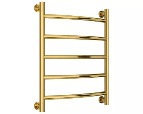 Заказать Полотенцесушитель водяной 600х500 золотой Сунержа Галант+ 03-0200-6050 в магазине сантехники Santeh-Crystal.ru