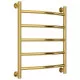 Заказать Полотенцесушитель водяной 600х500 золотой Сунержа Галант+ 03-0200-6050 в магазине сантехники Santeh-Crystal.ru